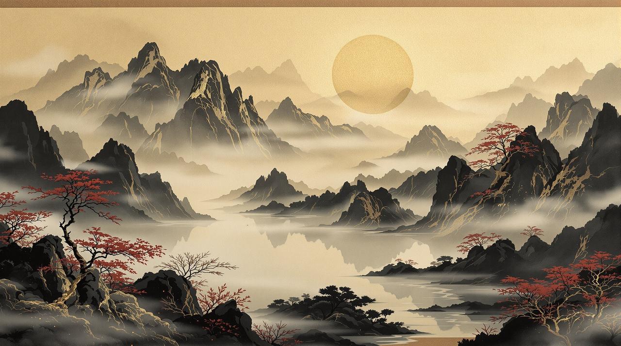 激情影视-水墨丹青-作品海报